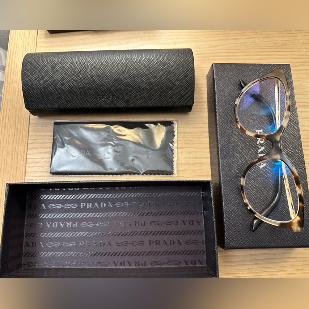 Prada Tortoise eyeglasses
